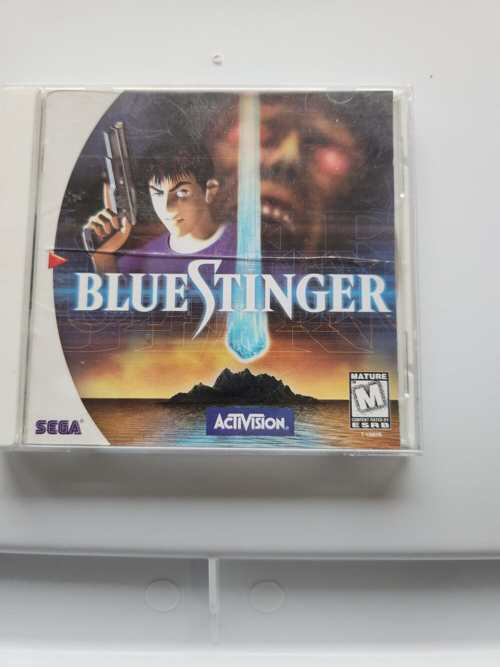 Blue Stinger Sega Dreamcast Video Game Activision Survival Horror Rated M Tested